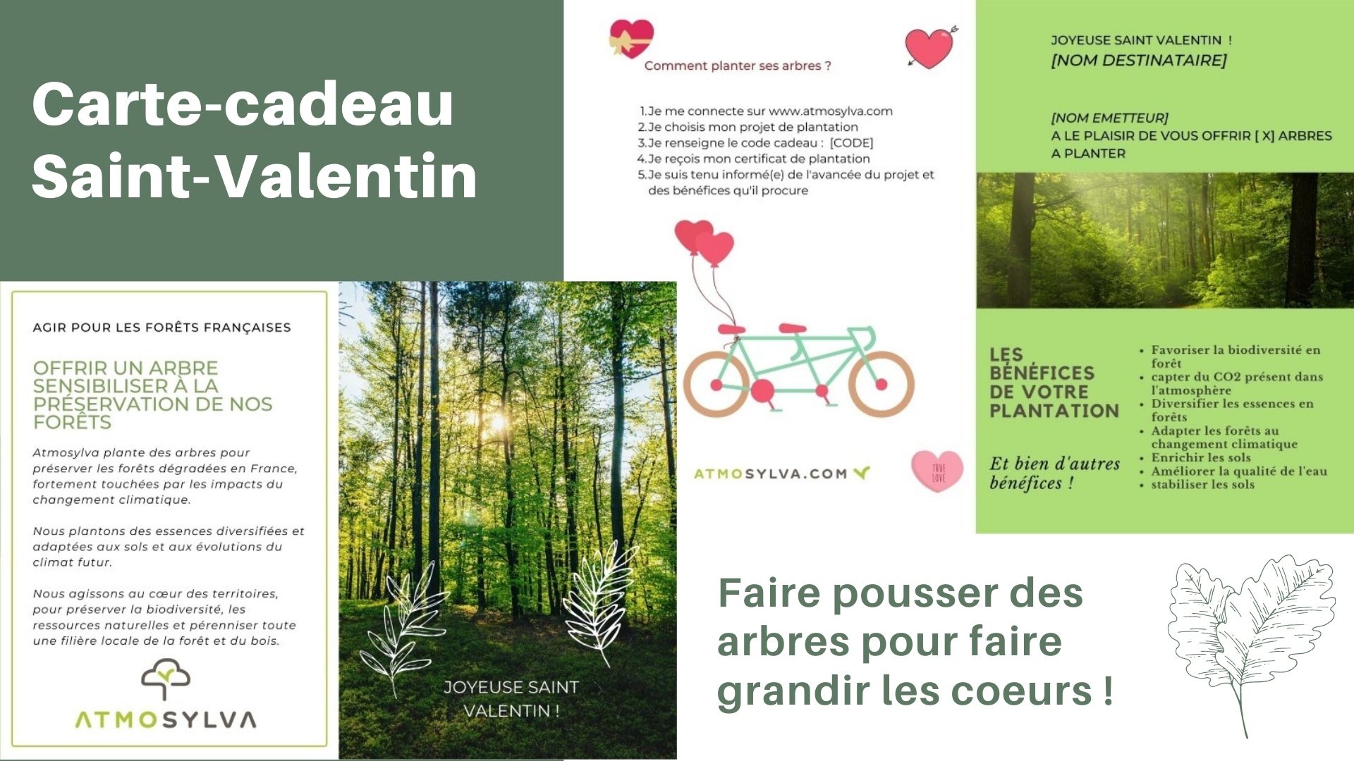 Carte cadeau Saint Valentin