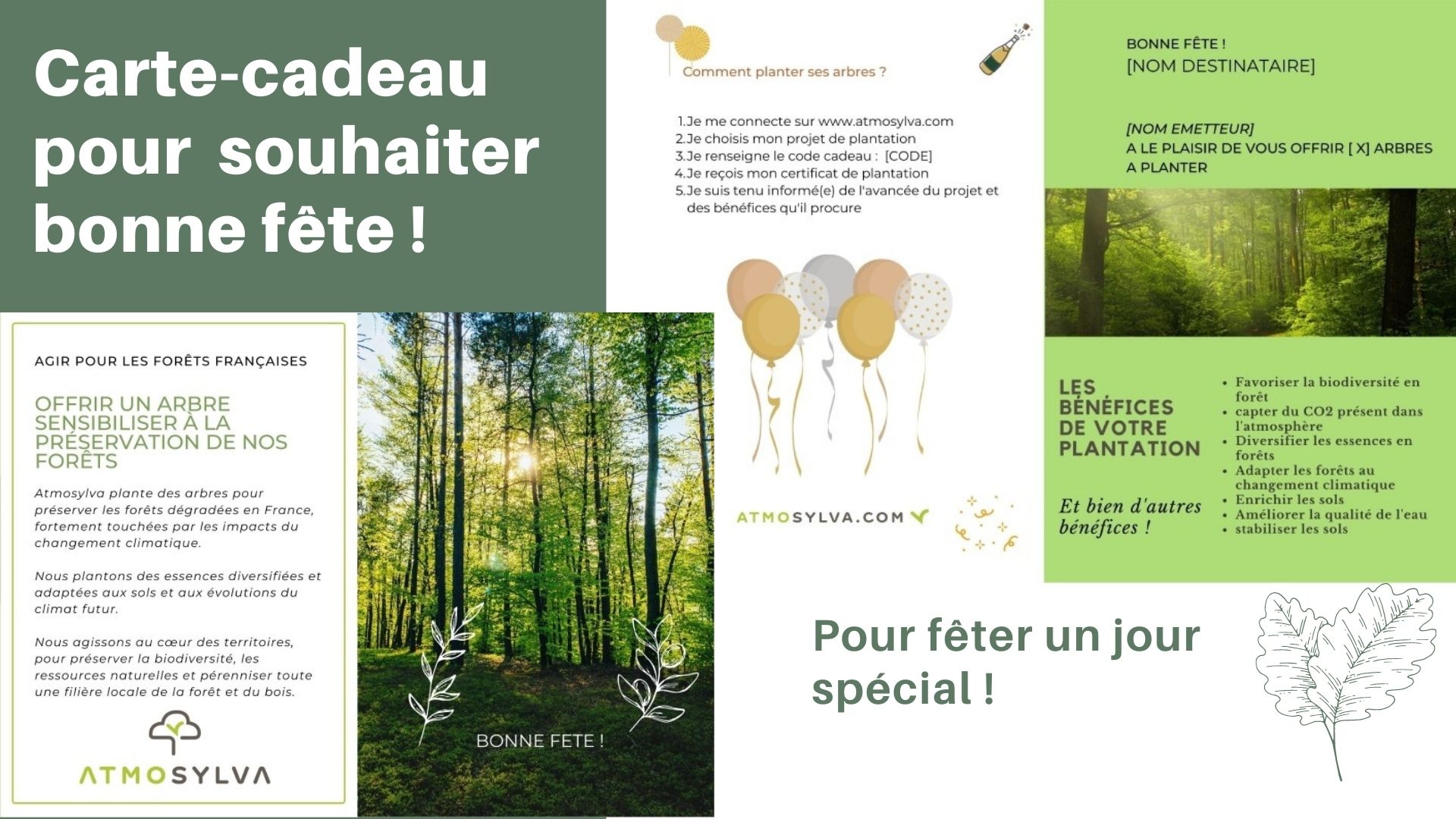 Carte cadeau bonne fête